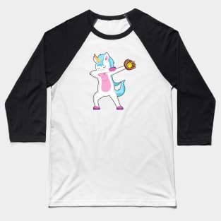 Dabbing Unicorn Baseball Softball Baseball player Baseball T-Shirt